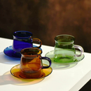 Dinnerware Resistant Glass with Saucer Tea Cup