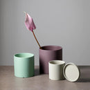 All The Bright Colors Planter with Saucer Set