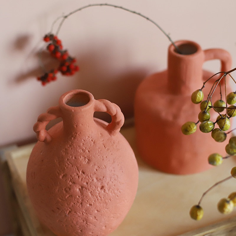 Attaya Textured Ceramic Vase
