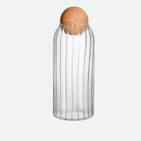 Glass jar with lid Kitchen Organizer