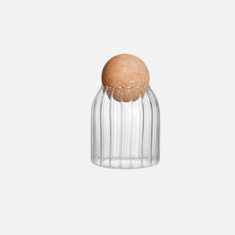 Glass jar with lid Kitchen Organizer