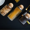 Glass jar with lid Kitchen Organizer