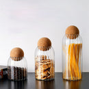 Glass jar with lid Kitchen Organizer