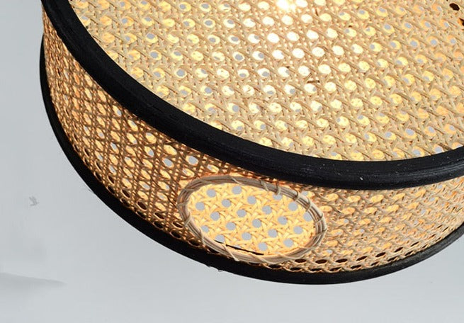 Led Rattan Light Illuminate Your Space with the Bali Sculptural Rattan LED Pendant Light ...