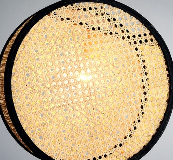 Led Rattan Light Illuminate Your Space with the Bali Sculptural Rattan LED Pendant Light ...