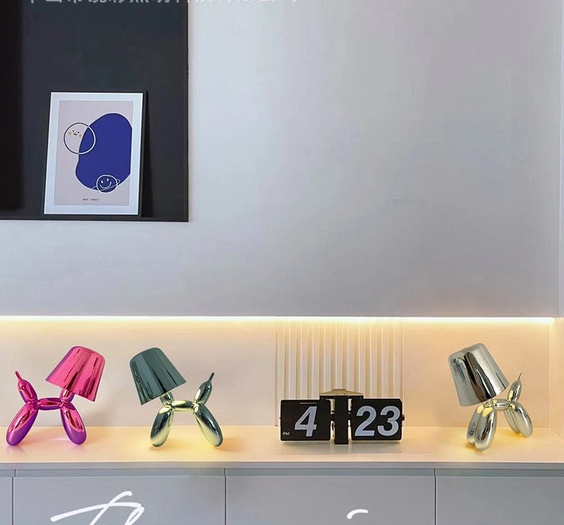 Balloon Dog Cordless LED Table Lamp