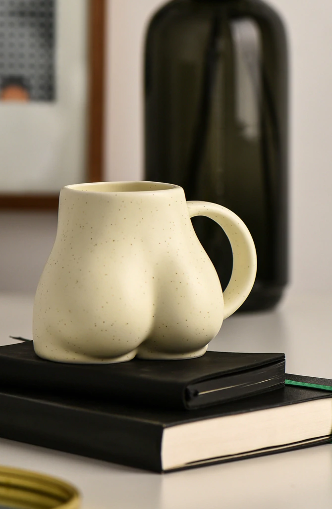 Booty Shapes Ceramic Cup – Letifly Lights & Decor
