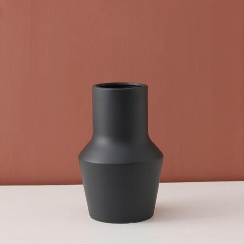 cylinder abstract vibrant color ceramic vase