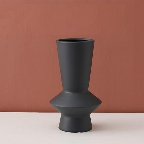 cylinder abstract vibrant color ceramic vase