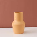 cylinder abstract vibrant color ceramic vase