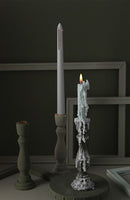 Brush Painted Vintage Candle Holder