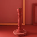Brush Painted Vintage Candle Holder