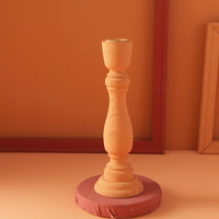 Brush Painted Vintage Candle Holder