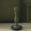 Brush Painted Vintage Candle Holder