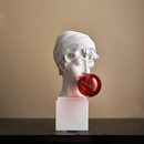 Decorative Accents Bubble Pop Greek Scuplture Figurine