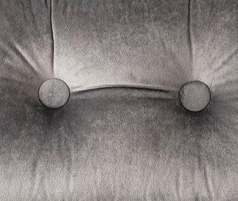 Button Square Velvet Cushion Pillow