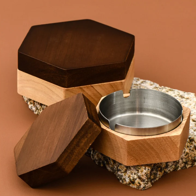Ashtray Home Organizer Decorative Cigar Holder