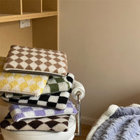 Checkerboard Diamond Seat Cushions