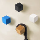 Wood Hanger Round Cylindrical Dice Holder