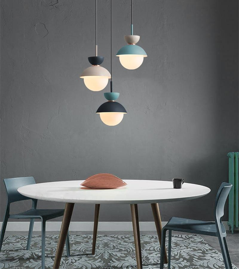 round glass ball hanging ceiling pendant light