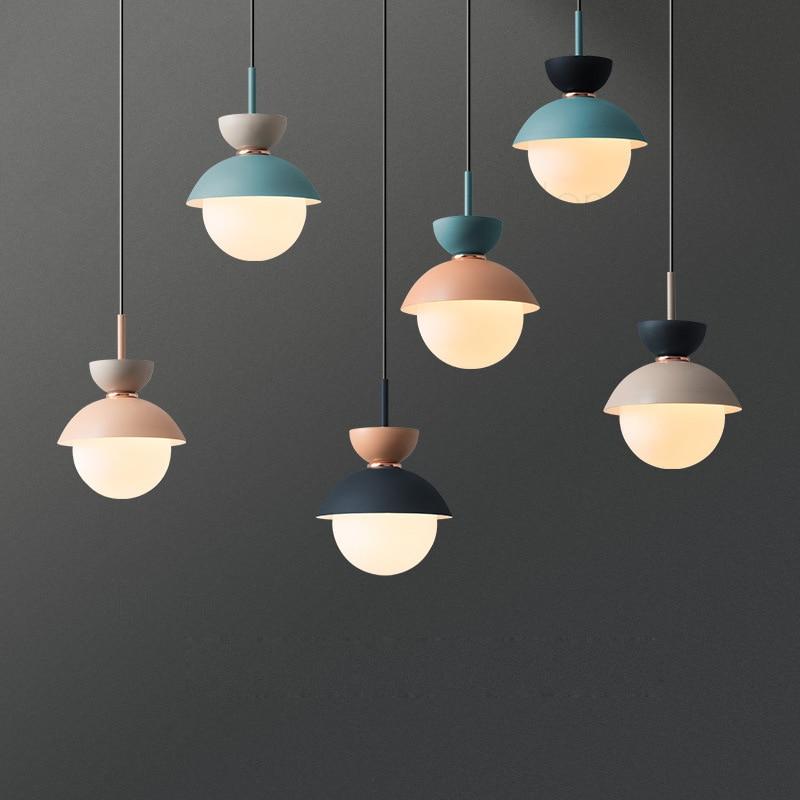 round glass ball hanging ceiling pendant light