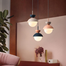 round glass ball hanging ceiling pendant light