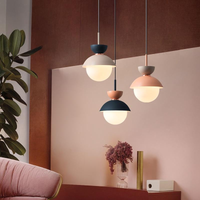 round glass ball hanging ceiling pendant light