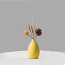 Yellow Minimalist Ceramic Vase