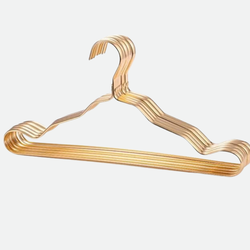 colored metal aluminum hanger clothes