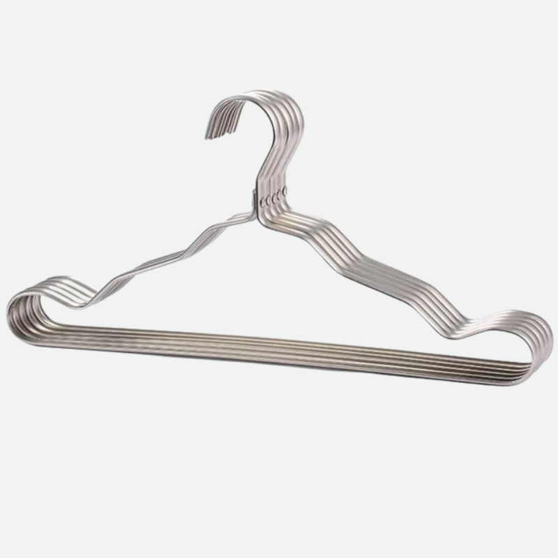 colored metal aluminum hanger clothes