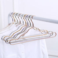 colored metal aluminum hanger clothes