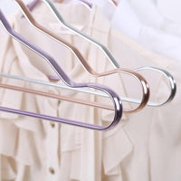 colored metal aluminum hanger clothes