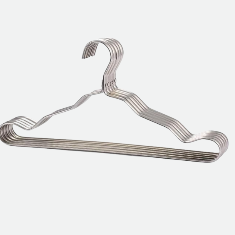 colored metal aluminum hanger clothes