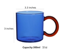 Colored Borosilicate Glass Mugs royal