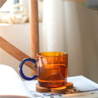 Colored Borosilicate Glass Mugs