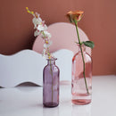 Transparent Flower Glass Vase for Decoration