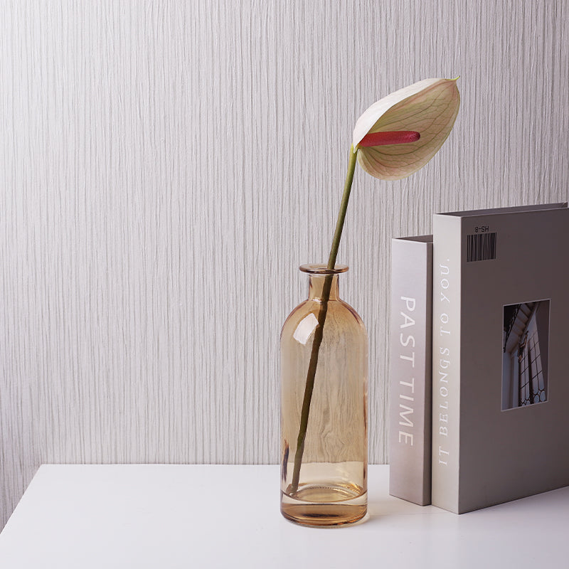 Transparent Flower Glass Vase for Decoration
