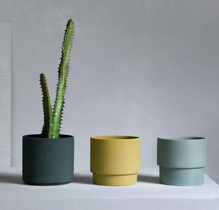 Porcelain Stackable Planters