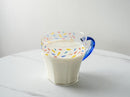 Confetti Printed Glass Mug