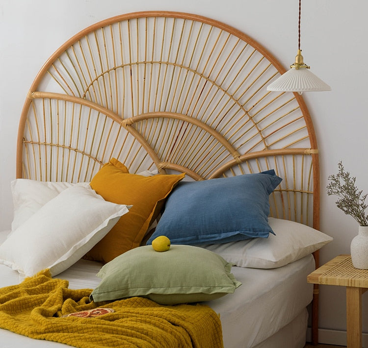 Cotton Linen Zipper Cushion Cover