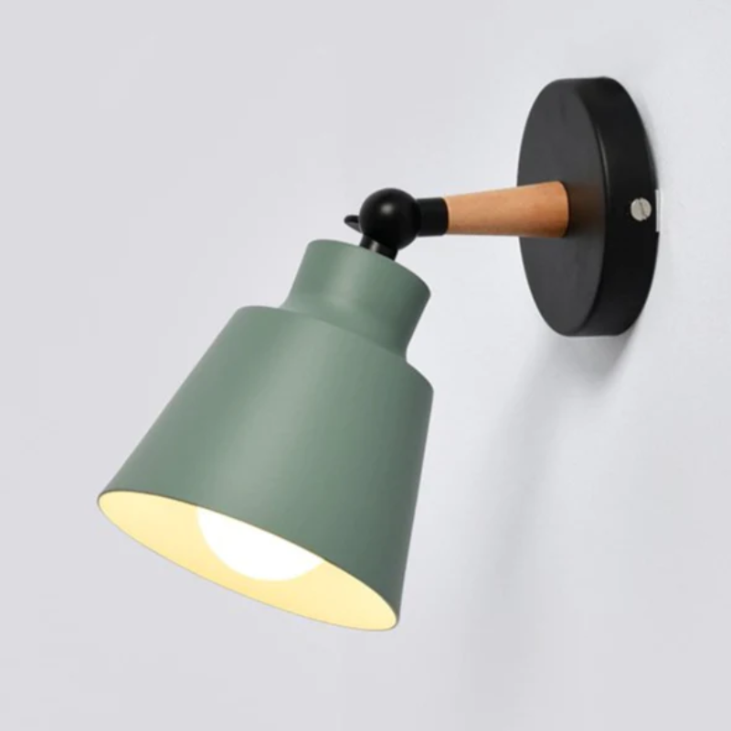 Wall Sconce black and green
