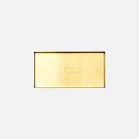 Dorado Embossed Golden Trays