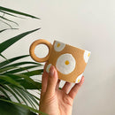 Egg Design Ceramic Coffee Mug