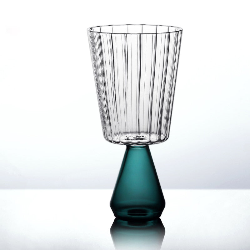Glass Goblet Vintage Champagne Glass