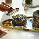 Vintage Glass Organizer