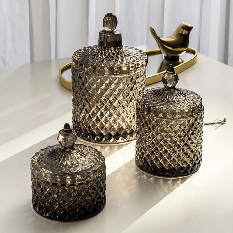 Vintage Glass Organizer