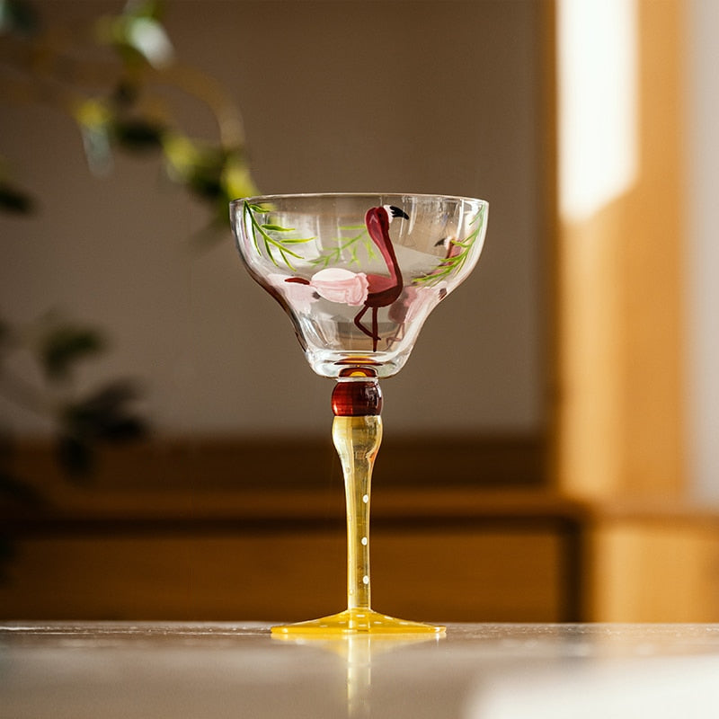 Festive Margarita Glass Coupes  Letifly Lights & Decor