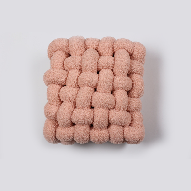 Pillows & Throws Twist Seat Cushion Soft Chic Twill Grills Round Square 