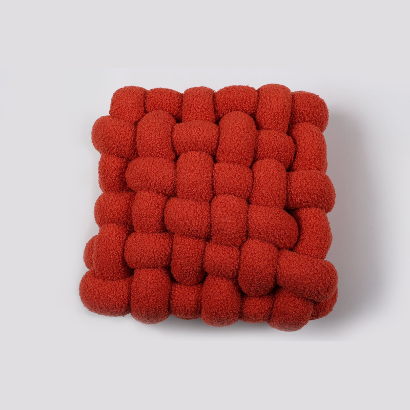 Pillows & Throws Twist Seat Cushion Soft Chic Twill Grills Round Square 