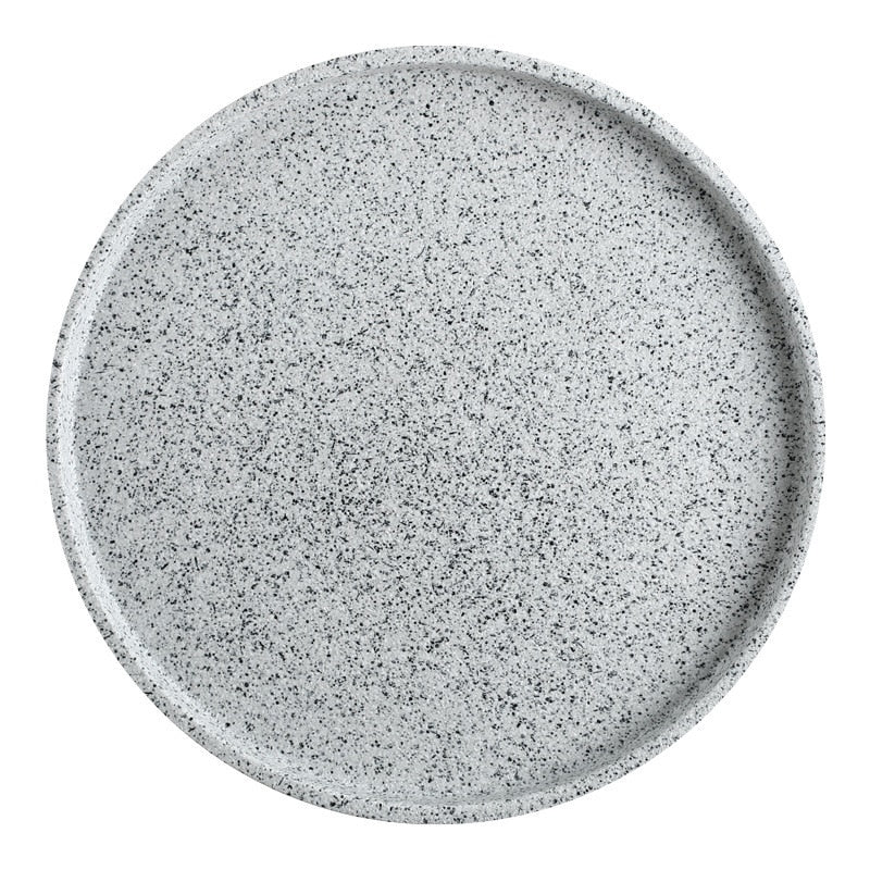 round Granite concrete Tray